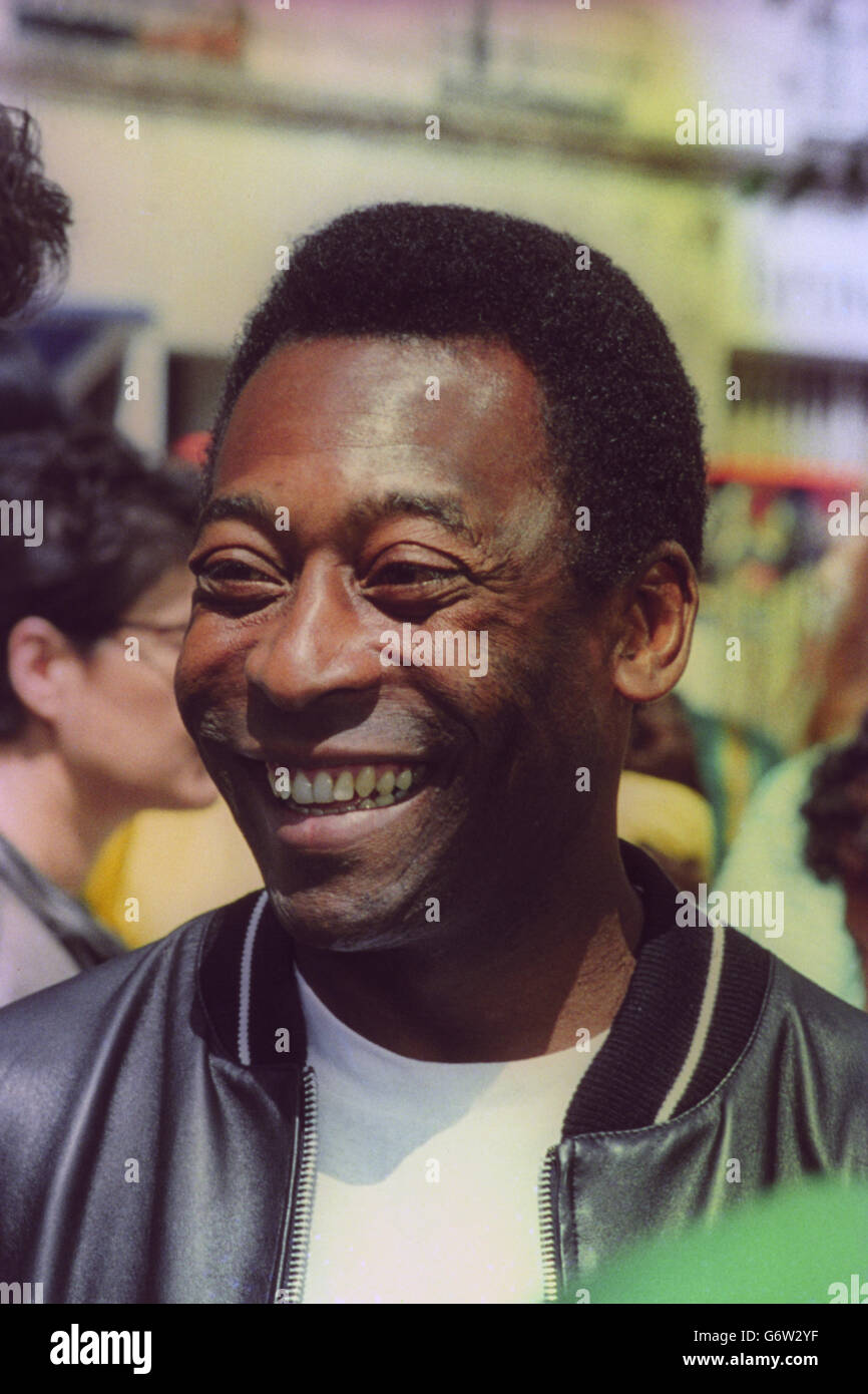Soccer - Ritratto - Brasile International - Pele Foto Stock