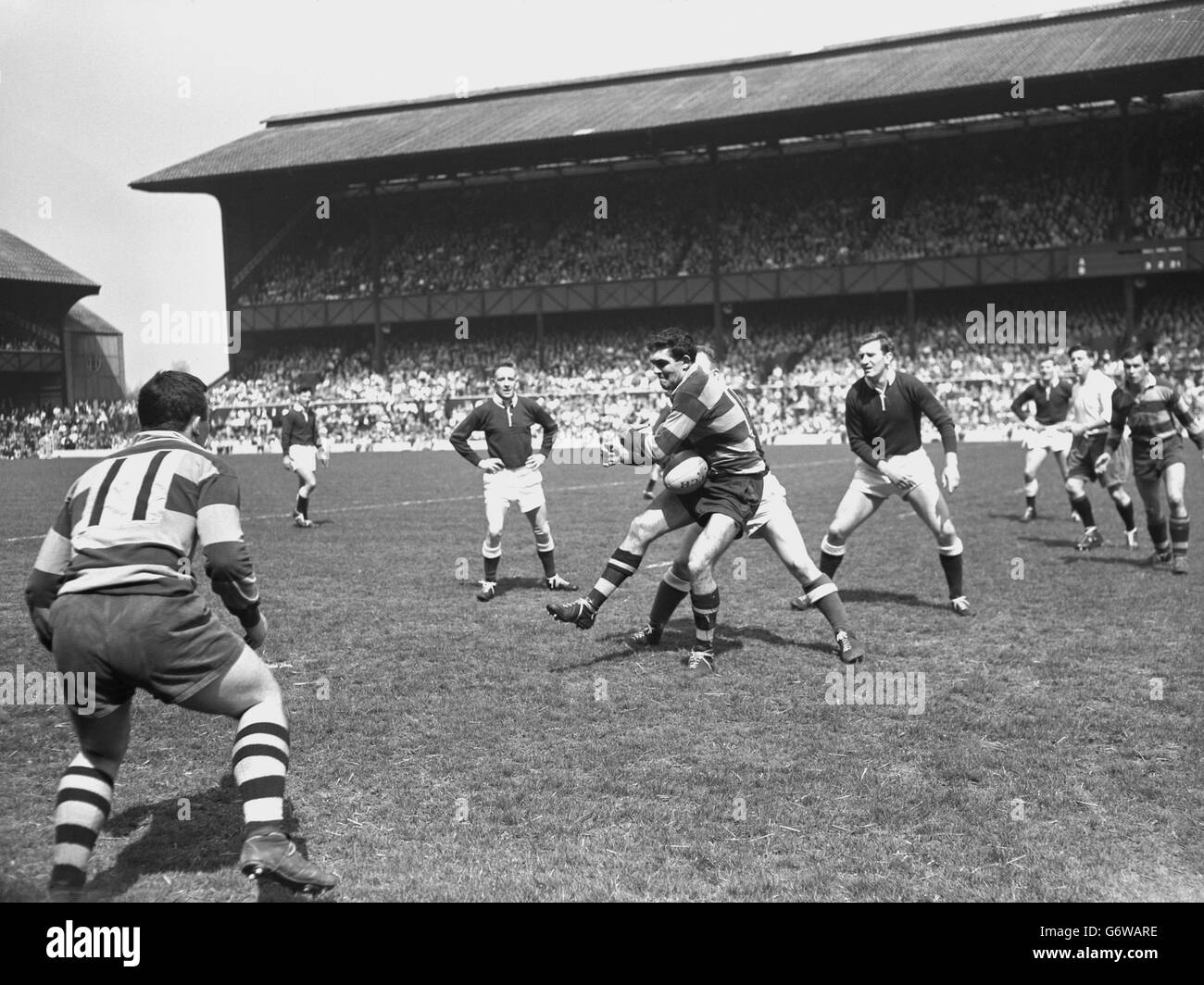 Rugby Union - Middlesex Sevens - Finali - Hawick v St Lukes - Twickenham Foto Stock