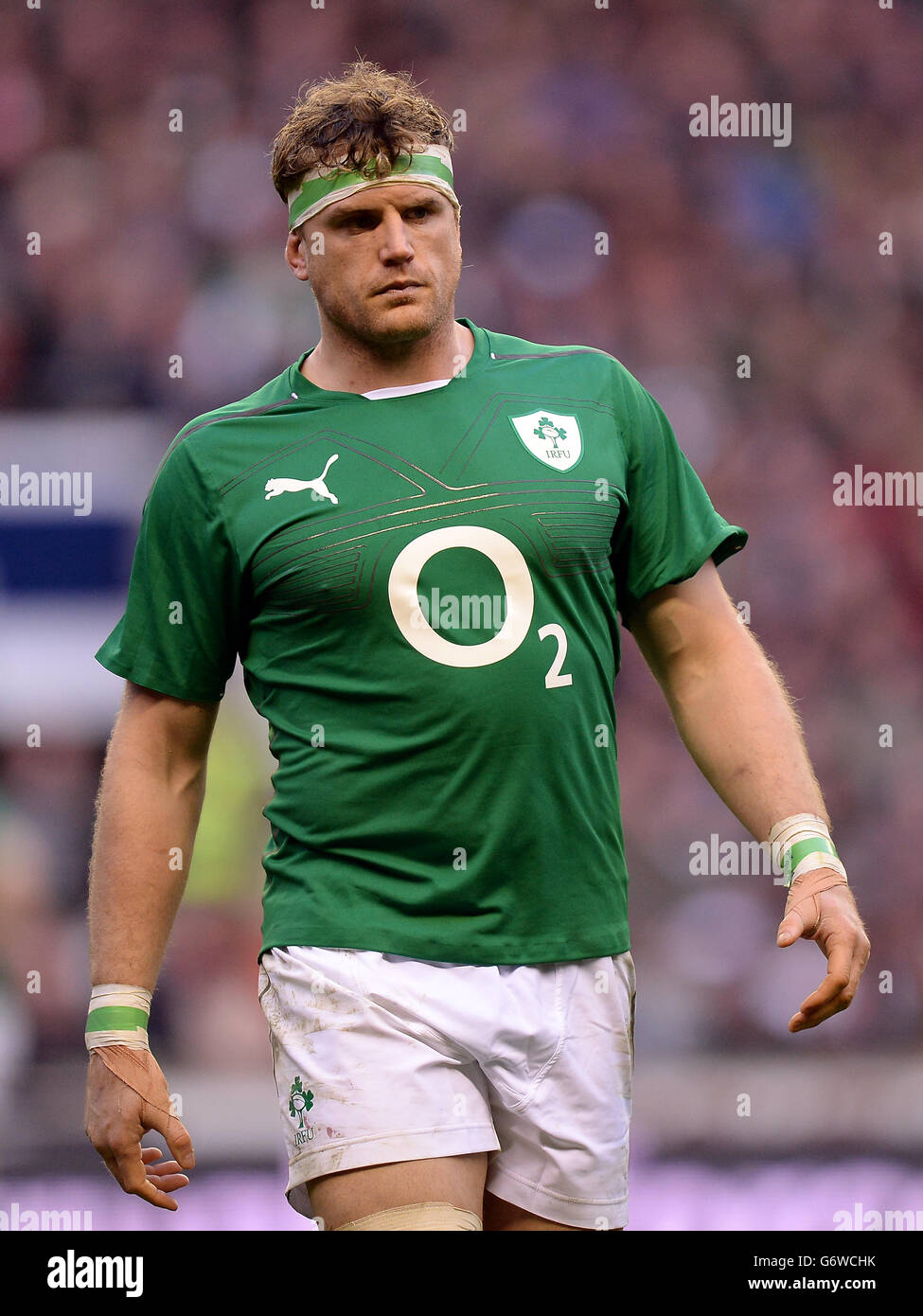 Il Rugby - RBS 6 Nazioni - Inghilterra v Irlanda - Twickenham Foto Stock