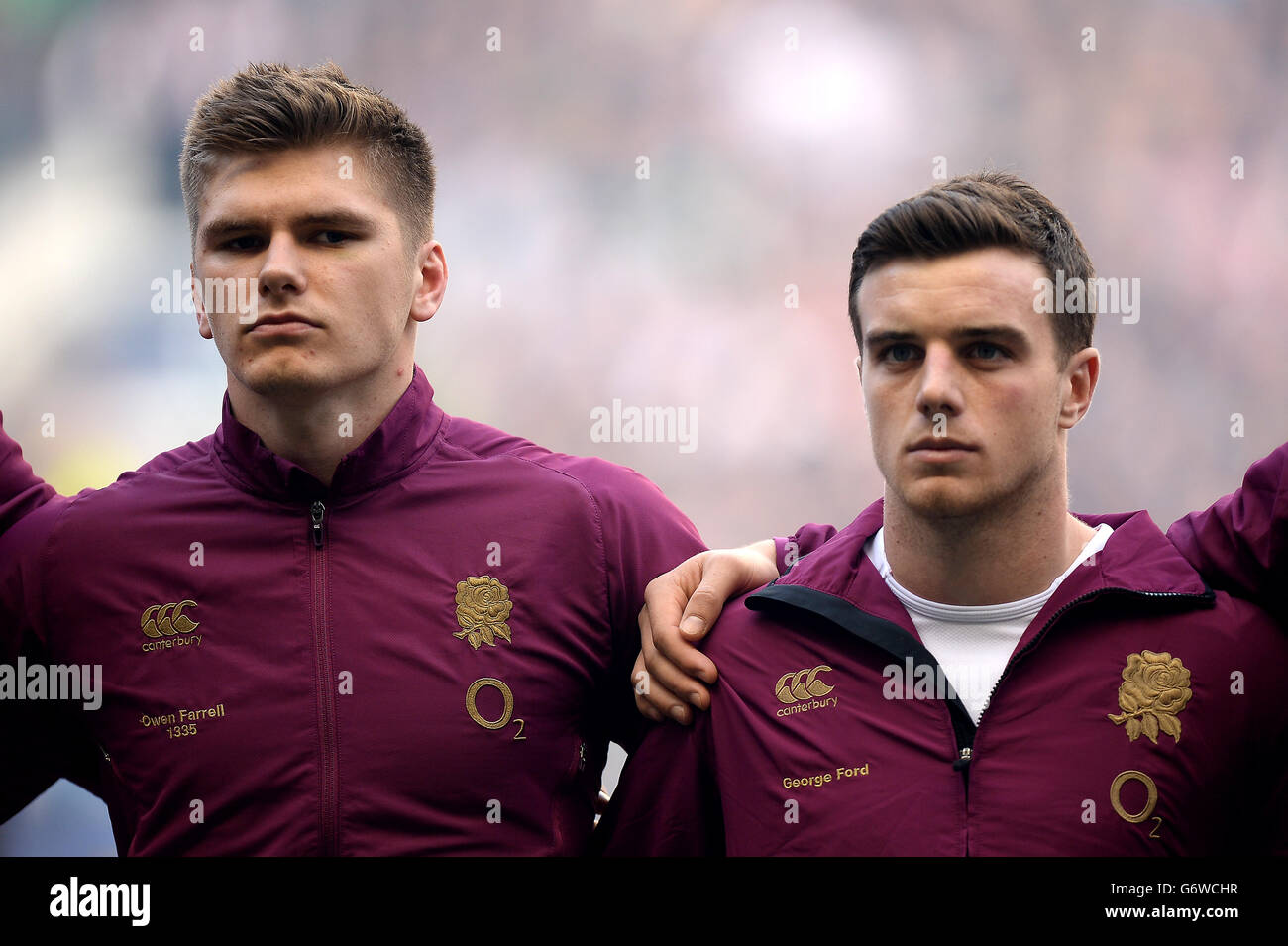 Il Rugby - RBS 6 Nazioni - Inghilterra v Irlanda - Twickenham Foto Stock