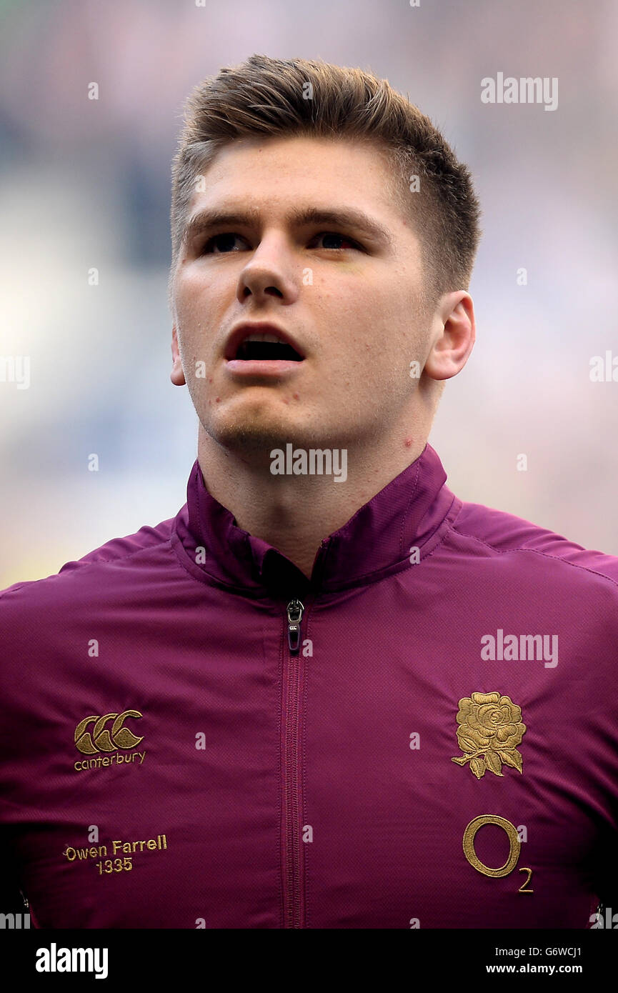 Il Rugby - RBS 6 Nazioni - Inghilterra v Irlanda - Twickenham Foto Stock