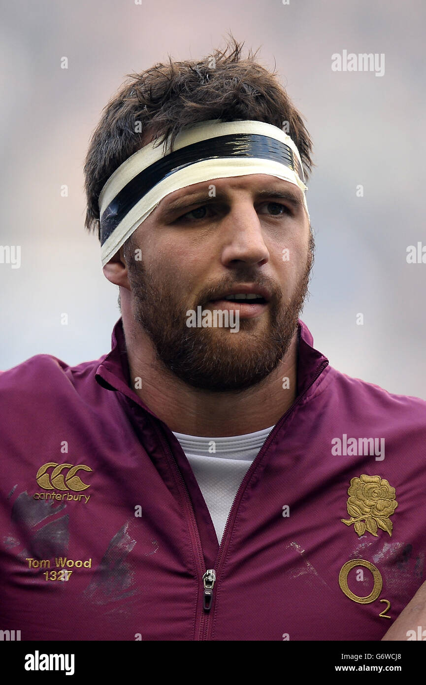 Il Rugby - RBS 6 Nazioni - Inghilterra v Irlanda - Twickenham Foto Stock