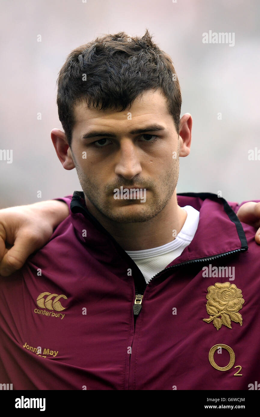Il Rugby - RBS 6 Nazioni - Inghilterra v Irlanda - Twickenham Foto Stock