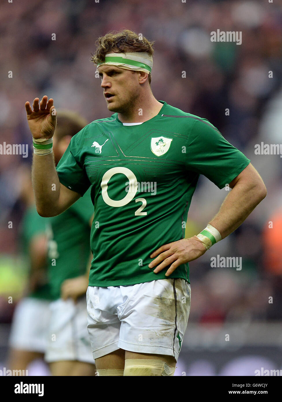 Il Rugby - RBS 6 Nazioni - Inghilterra v Irlanda - Twickenham Foto Stock