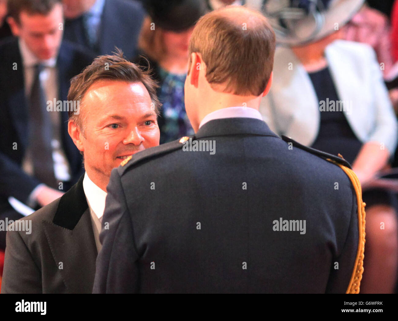 Investiture a Buckingham Palace Foto Stock