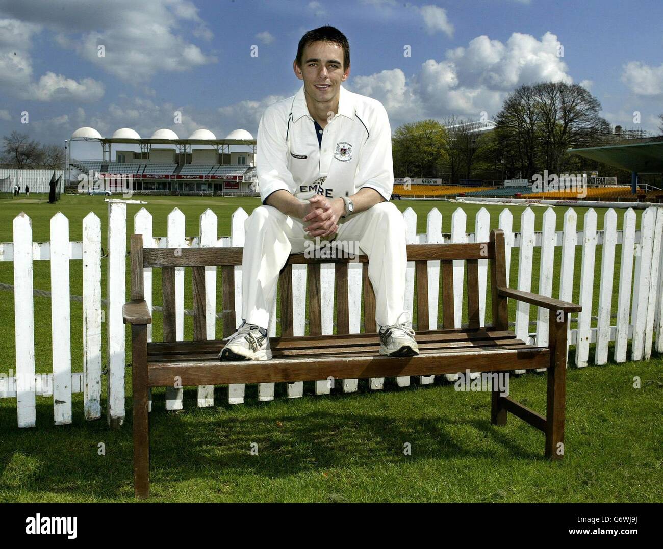CRICKET Gloucestershire Foto Stock