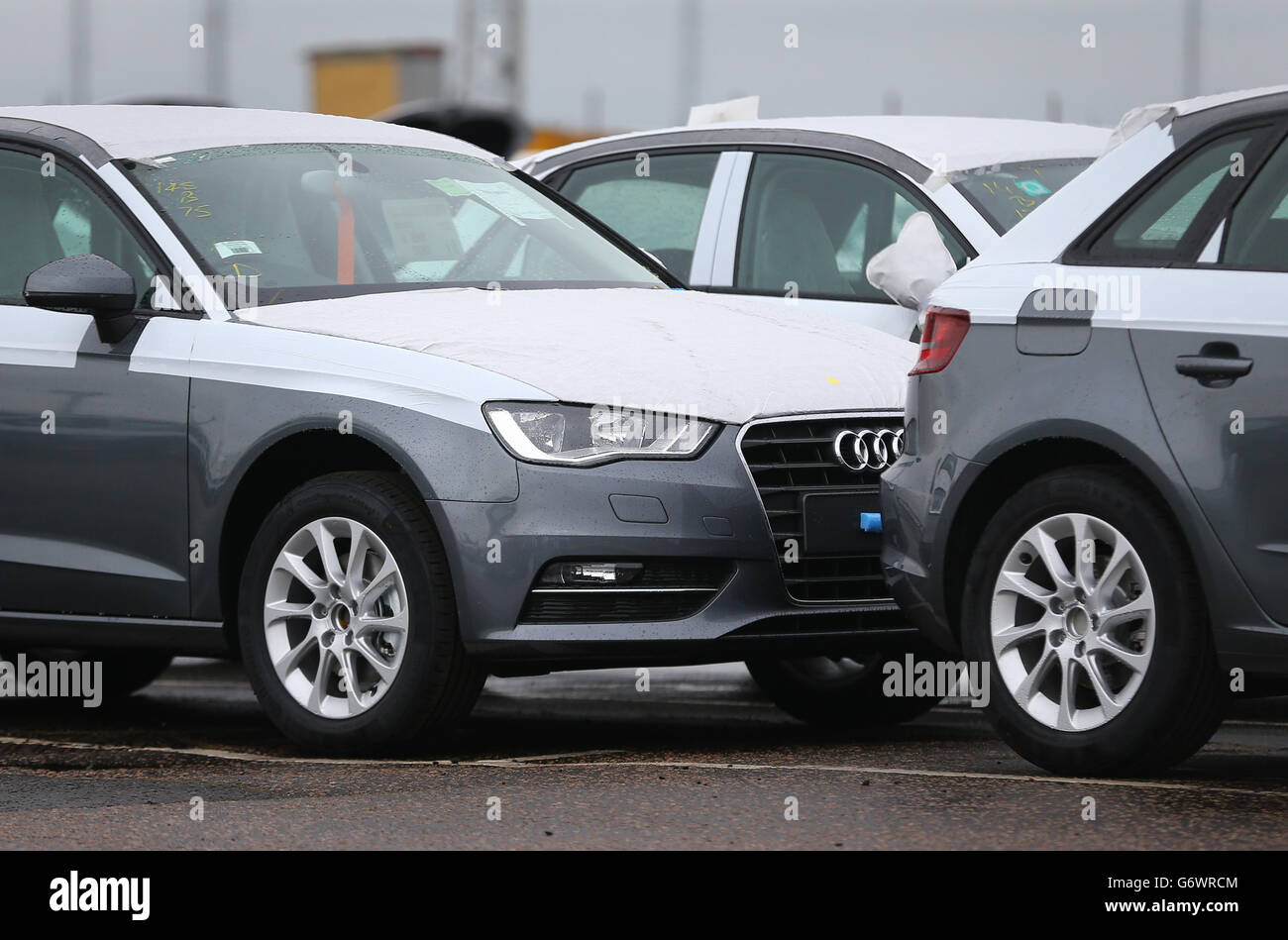 Nuova registrazione della macchina Foto Stock