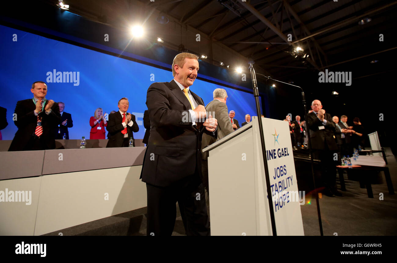 Fine Gael ard fheis Foto Stock