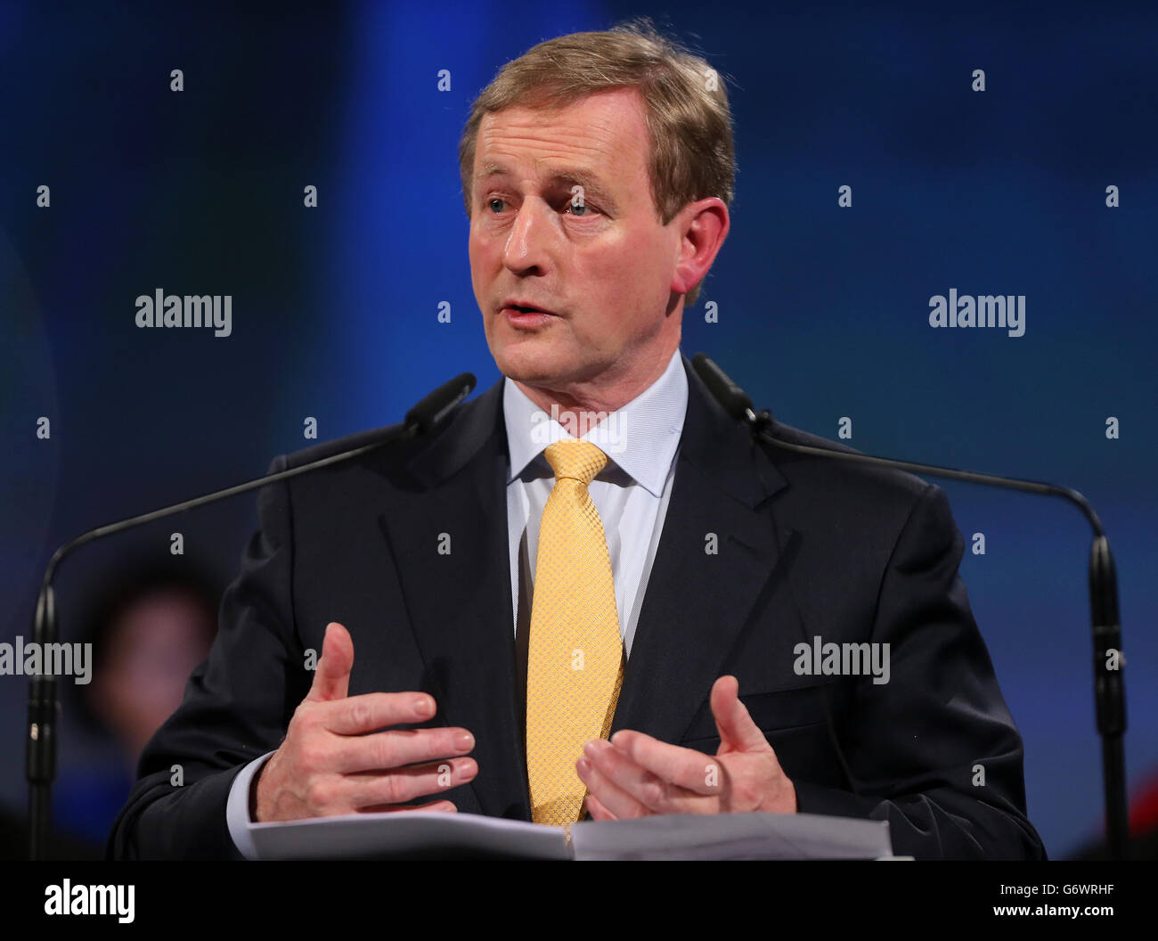 Fine Gael ard fheis Foto Stock