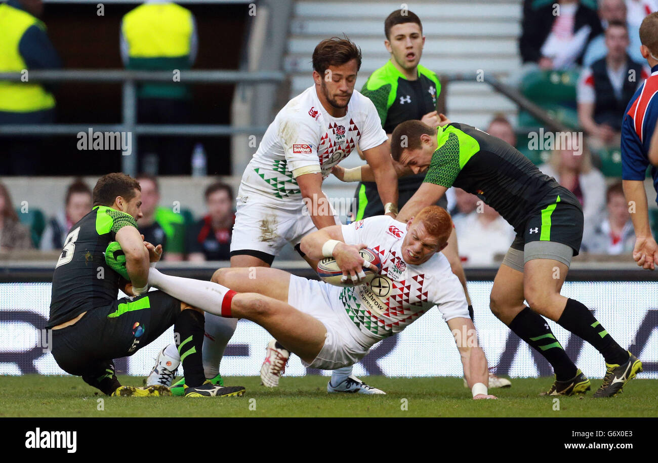 Rugby Union - International Sevens - Inghilterra e Galles - Twickenham Foto Stock