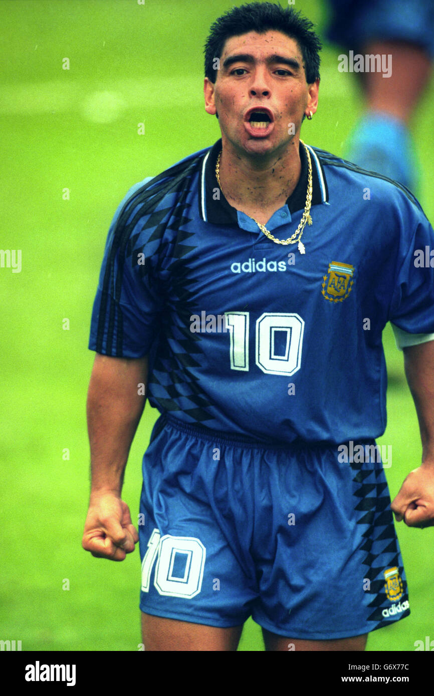 Calcio - Coppa del Mondo USA 94 - Gruppo D - Argentina v Grecia - Foxboro Stadium, Foxborough Foto Stock