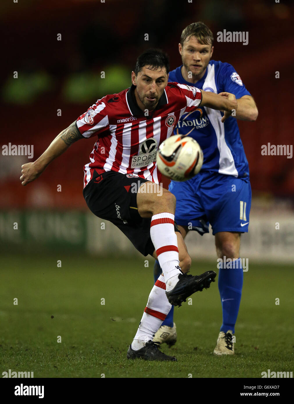 Calcio - Sky lega Bet One - Sheffield Regno v Peterborough Regno - Bramall Lane Foto Stock