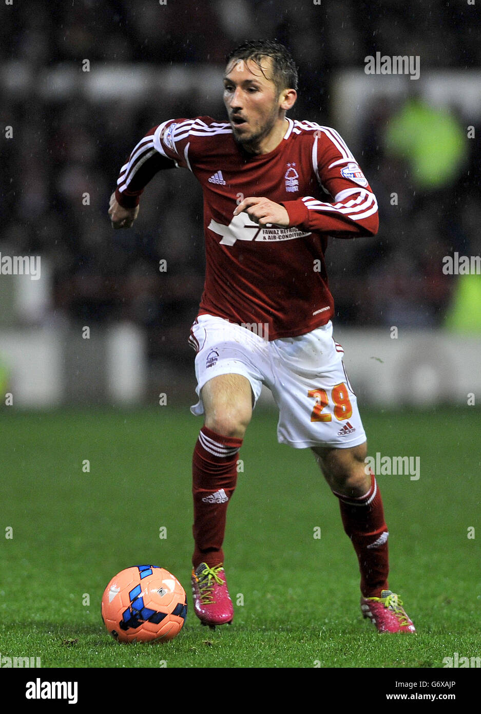 Calcio - FA Cup - quarto round - Nottingham Forest v Preston North End - la massa della città Foto Stock