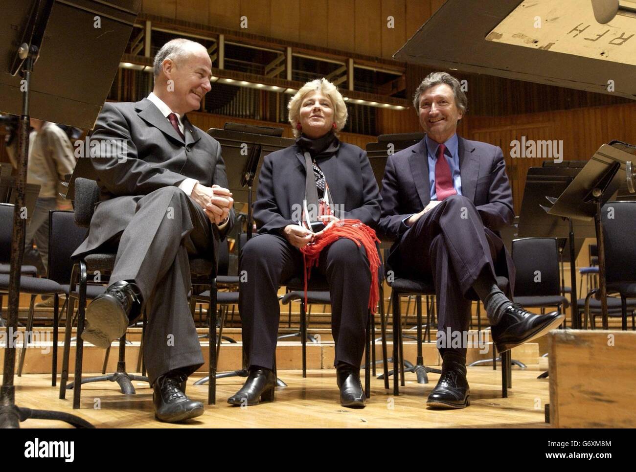 Signore Hollick rinnovo del South Bank Centre Foto Stock