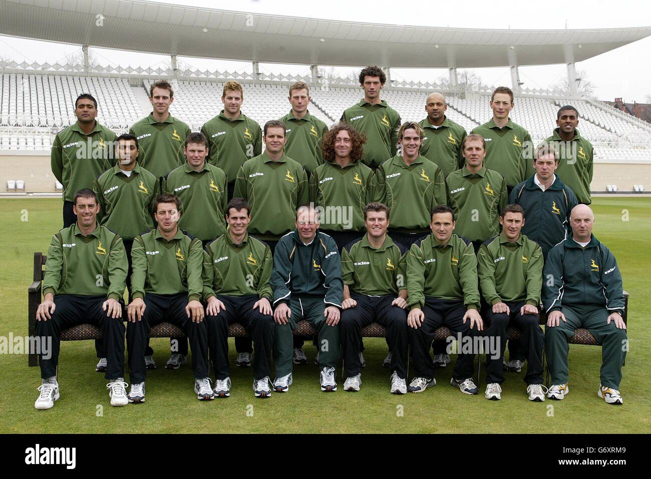 Nottinghamshire CCC 2004 Foto Stock