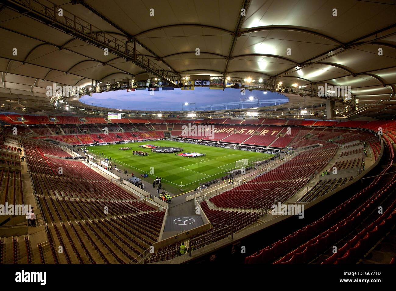 Calcio - Internazionale amichevole - Germania / Cile - Mercedes-Benz Arena. Una vista generale della Mercedes-Benz Arena Foto Stock