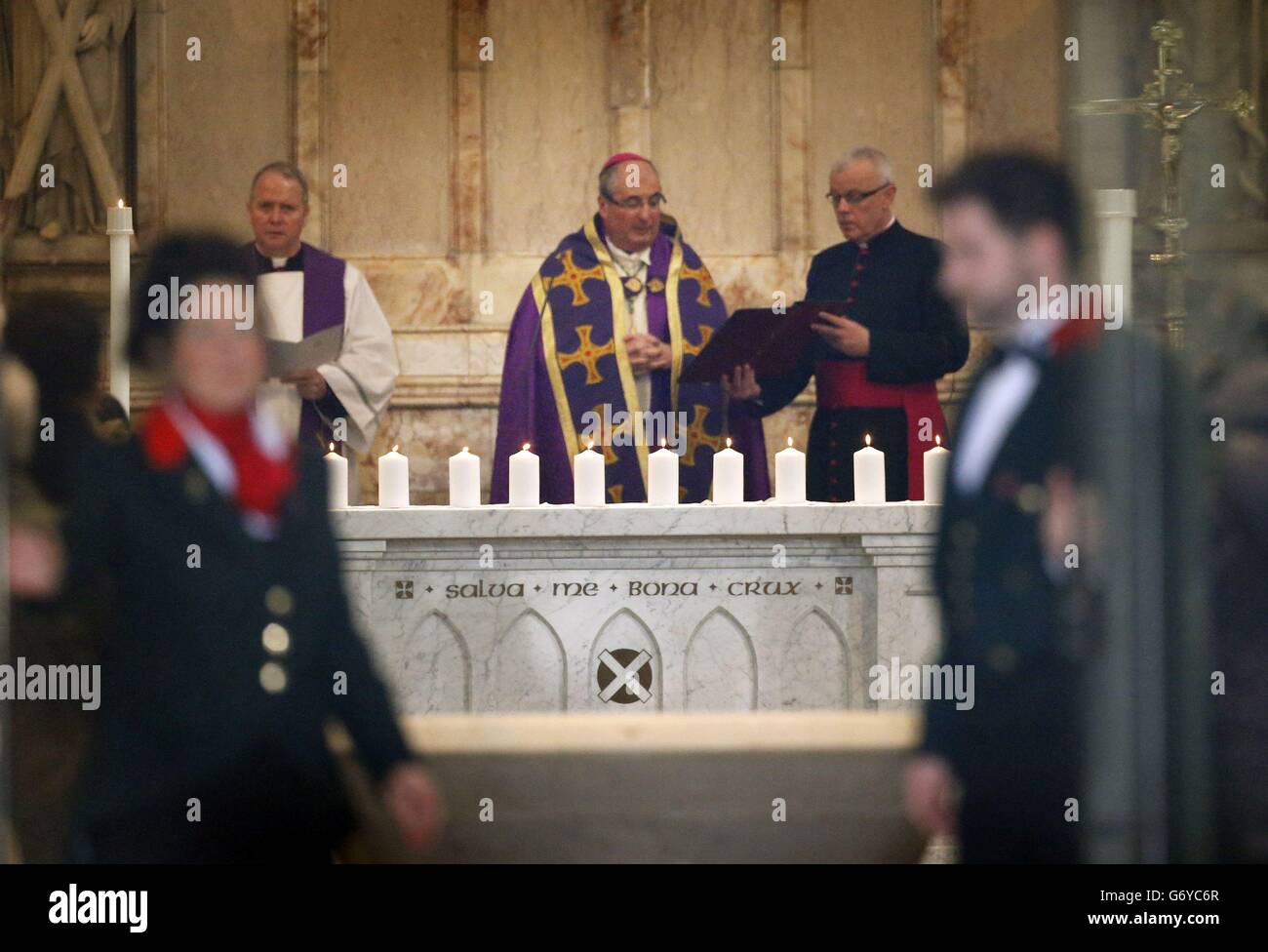 Servizio Clutha ricorda le vittime Foto Stock