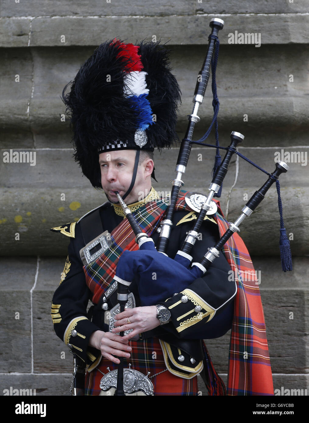 Servizio Clutha ricorda le vittime Foto Stock