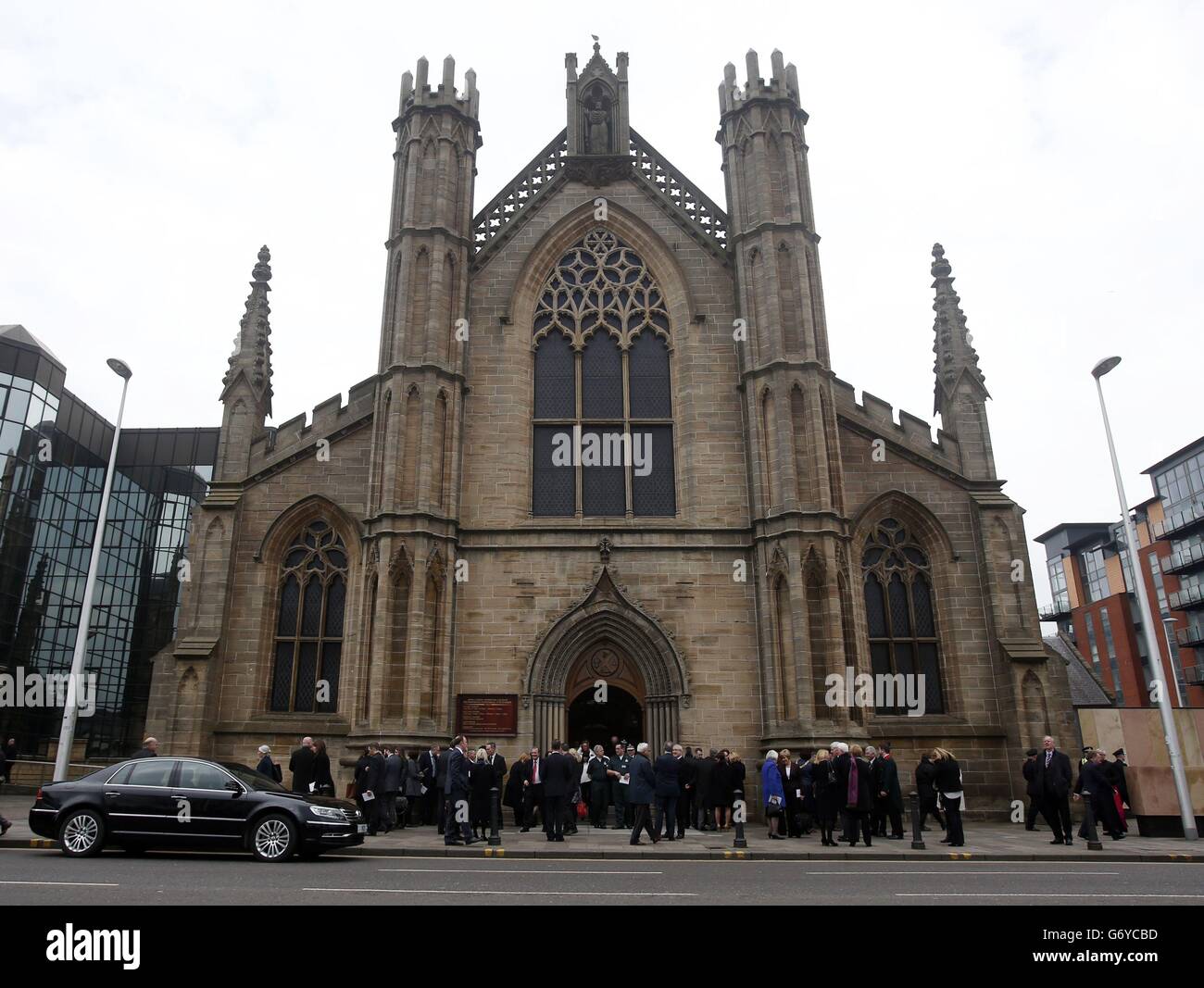 Servizio Clutha ricorda le vittime Foto Stock