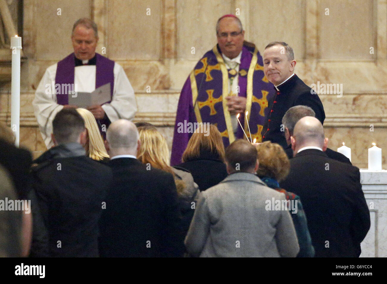 Servizio Clutha ricorda le vittime Foto Stock