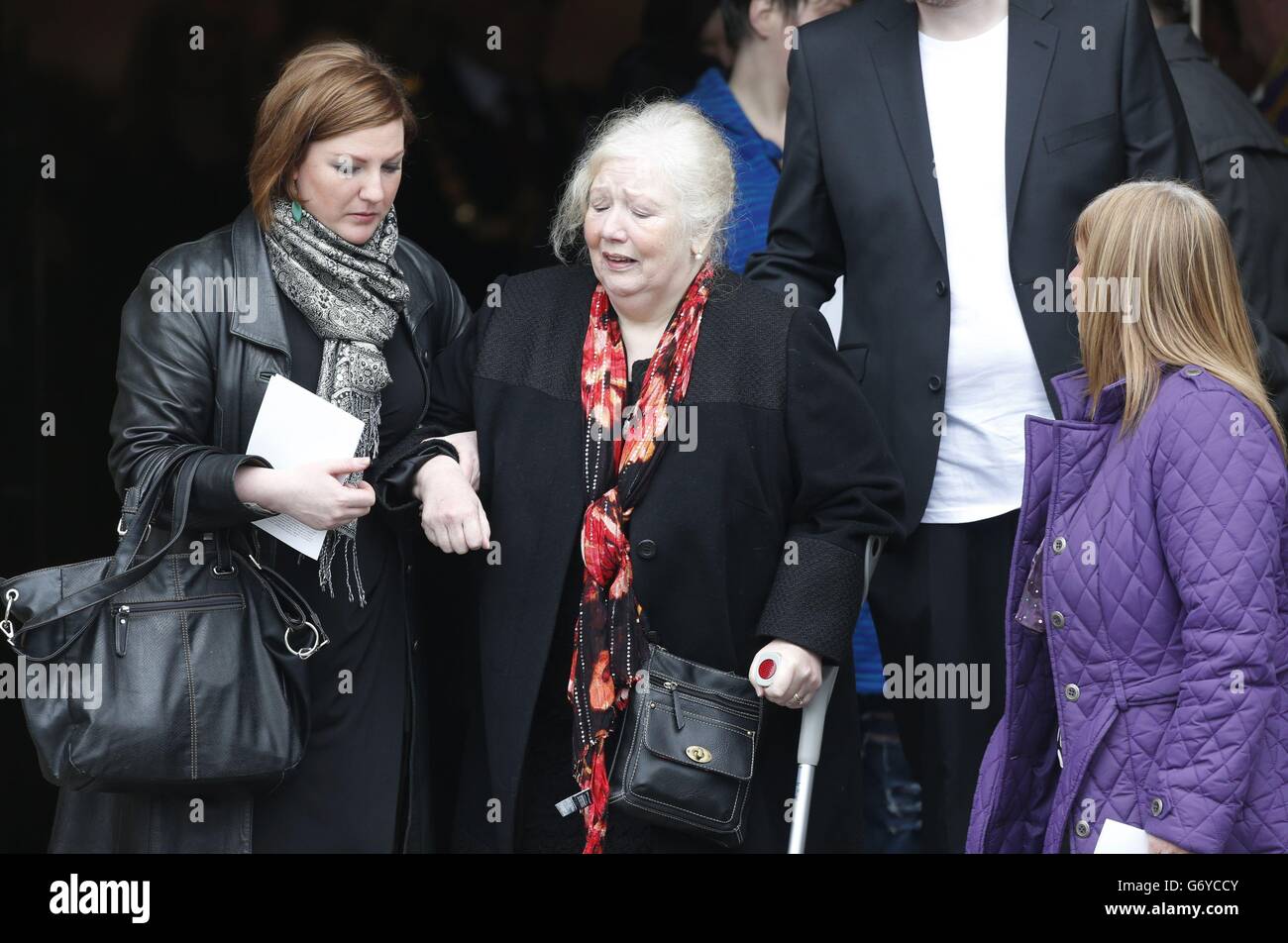 Servizio Clutha ricorda le vittime Foto Stock