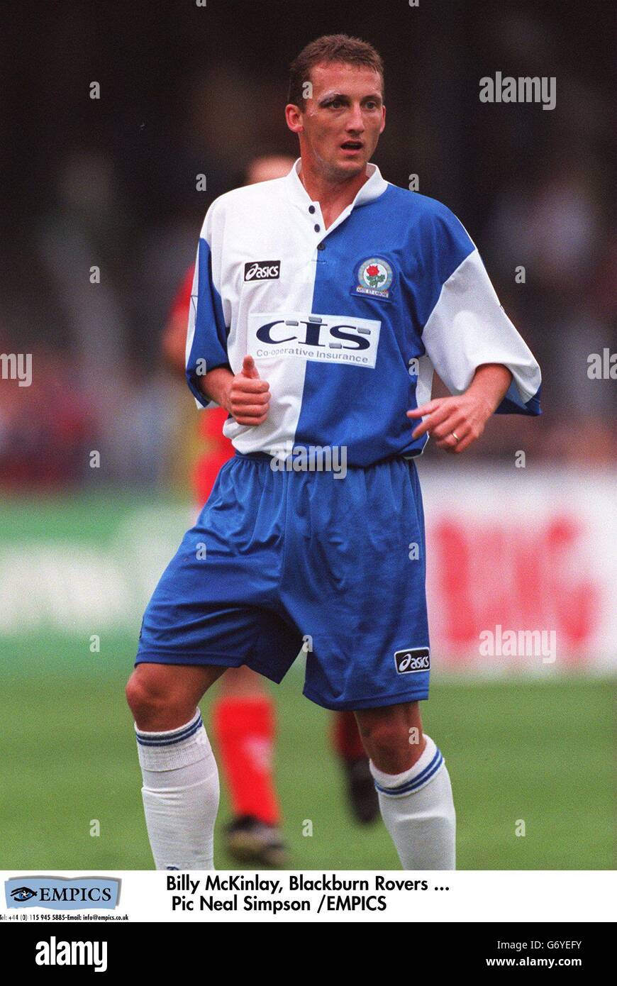 Calcio. Blackburn Rovers / Sevilla S.A.D. Billy McKinlay, Blackburn Rovers Foto Stock