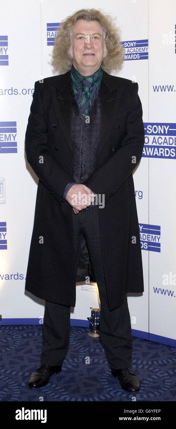 Noddy Holder Sony radio Academy Awards. Noddy Holder arriva per i Sony radio Academy Awards presso la Grosvenor House di Park Lane, nel centro di Londra. Foto Stock