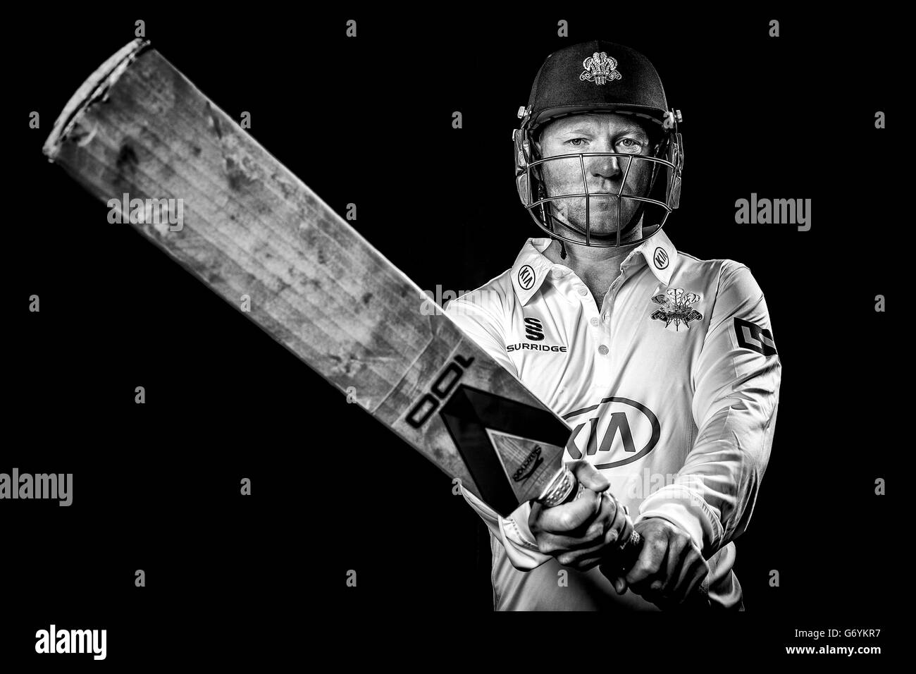 Cricket - Surrey County Cricket Club Squad Photocall 2014 - Kia Oval. Gareth Batty, Surrey Foto Stock