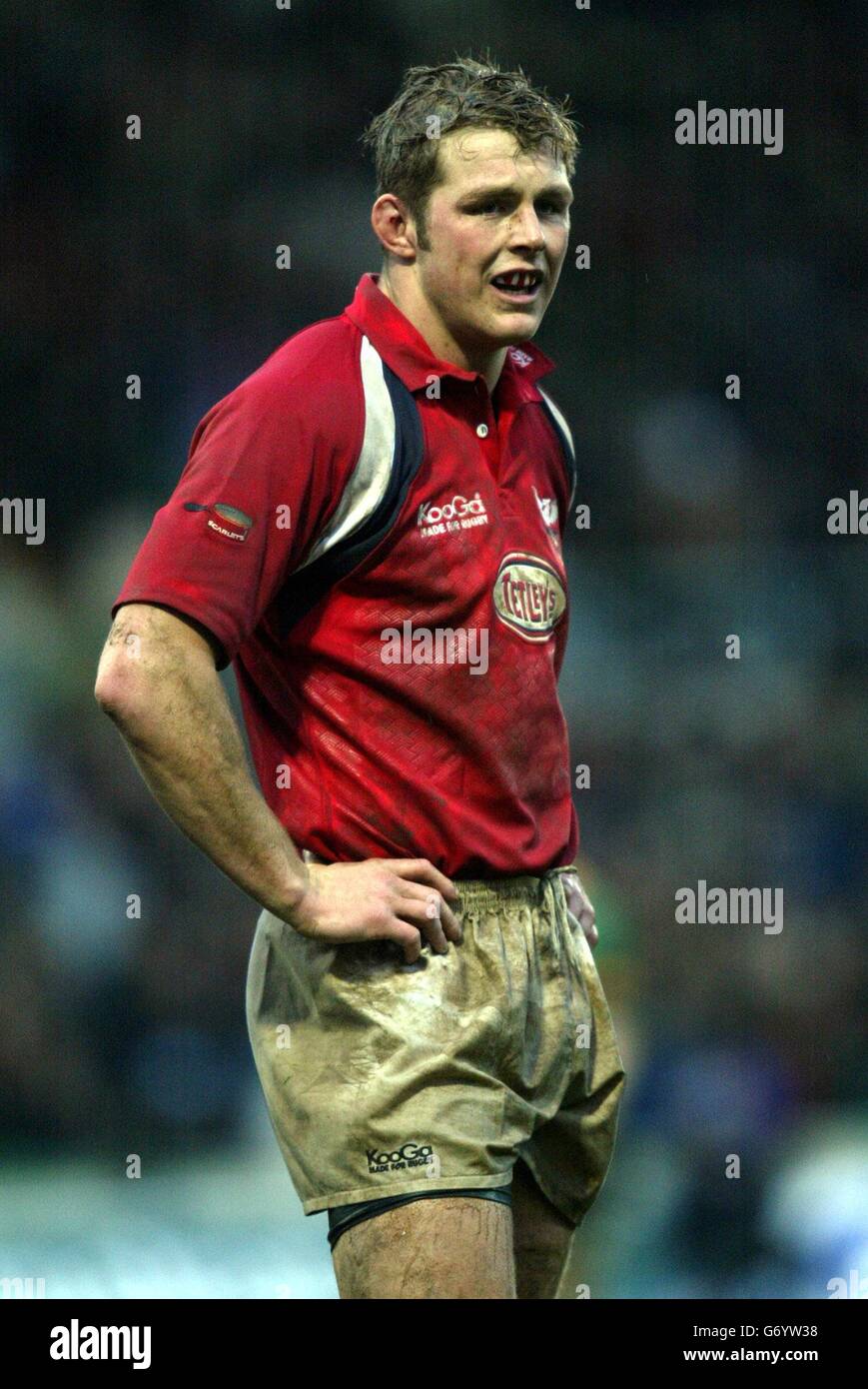 Northampton v Llanelli Foto Stock