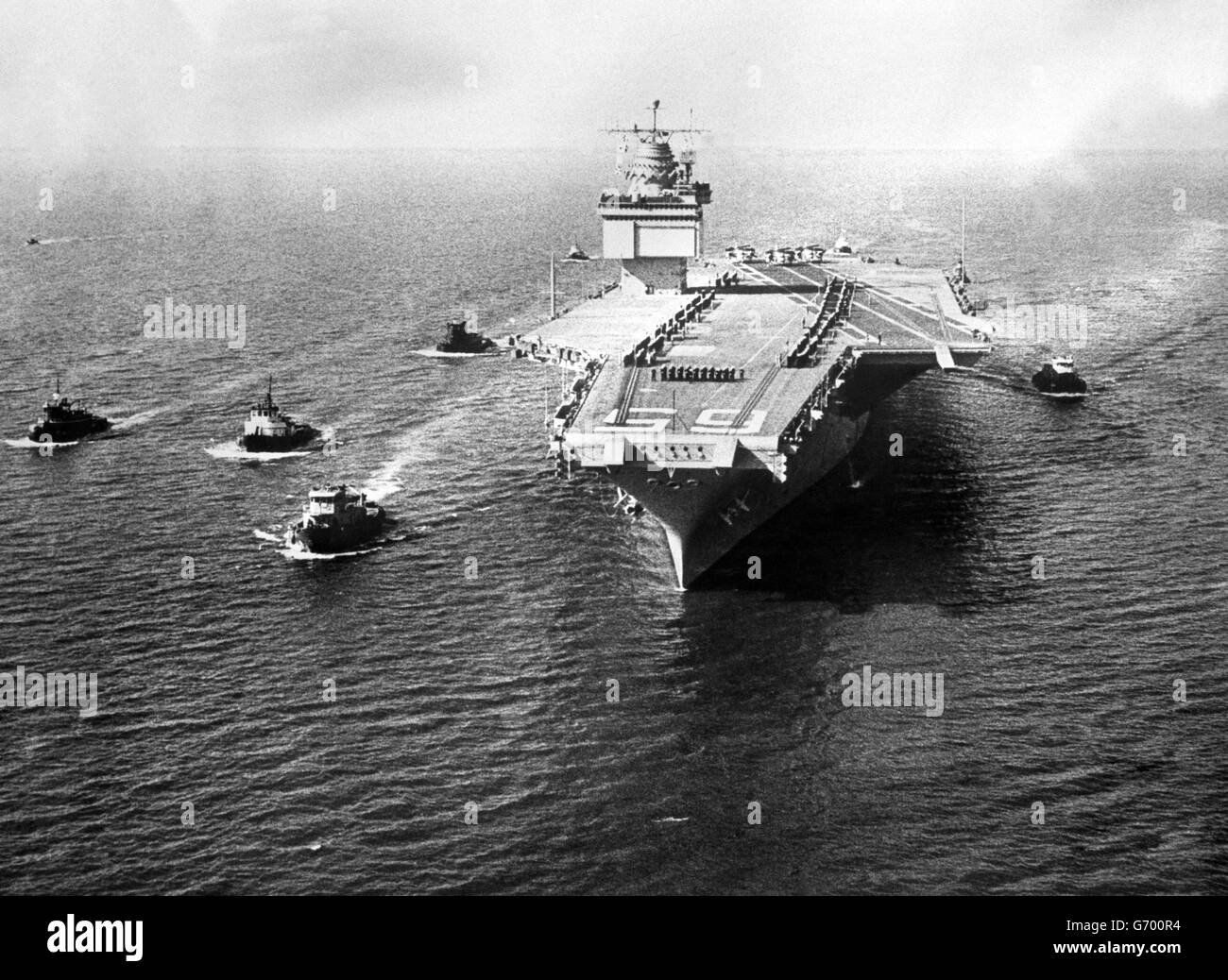 Politica - noi portaerei capi in Corea Foto Stock