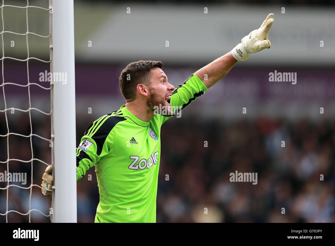 Calcio - Barclays Premier League - West Bromwich Albion / Cardiff City - The Hawthorns. Ben Foster, portiere di West Bromwich Albion Foto Stock