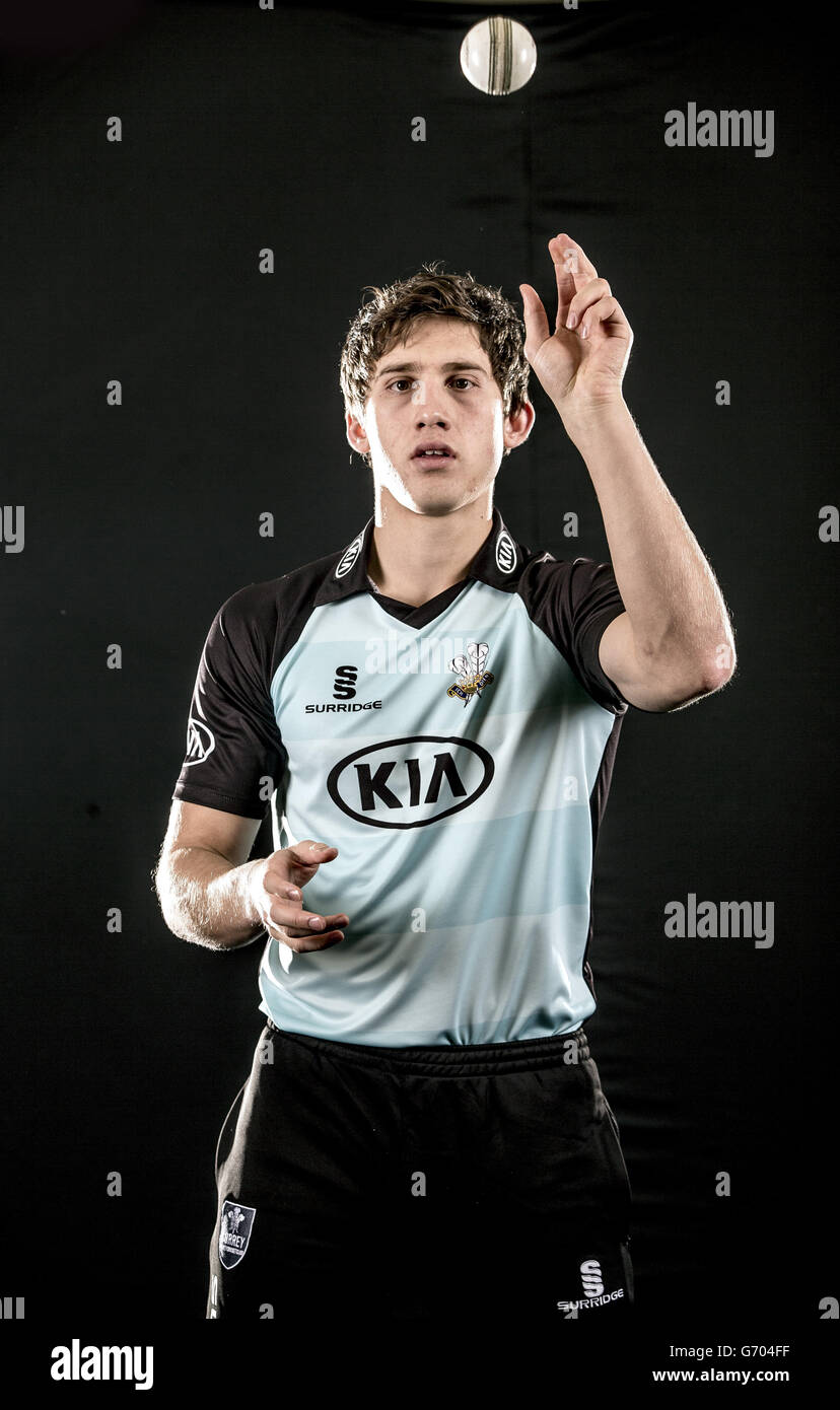 Cricket - Surrey County Cricket Club Photocall - Kia Oval. Zapar Ansari, Surrey Foto Stock
