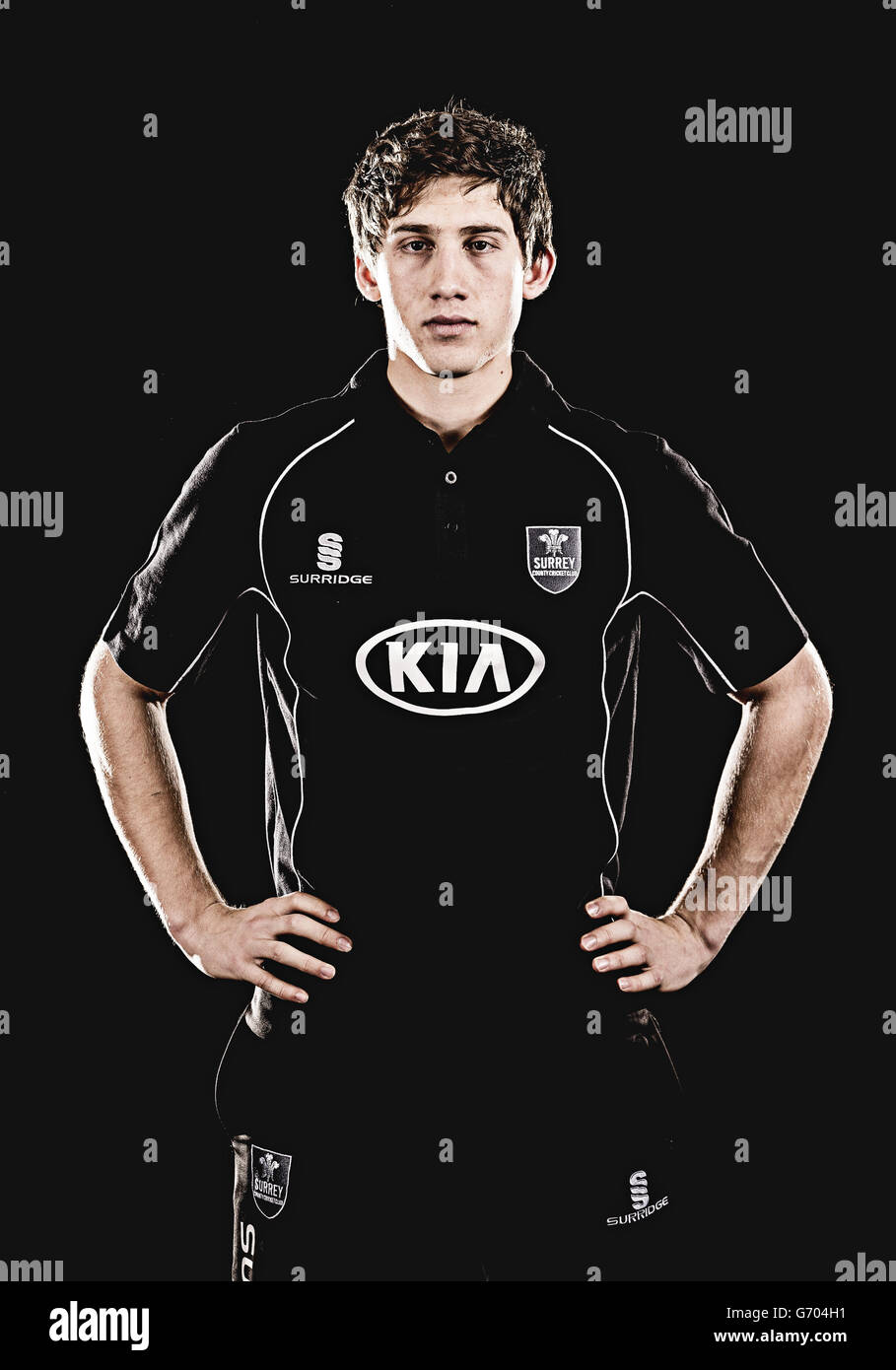 Cricket - Surrey County Cricket Club Photocall - Kia Oval. Zapar Ansari, Surrey Foto Stock
