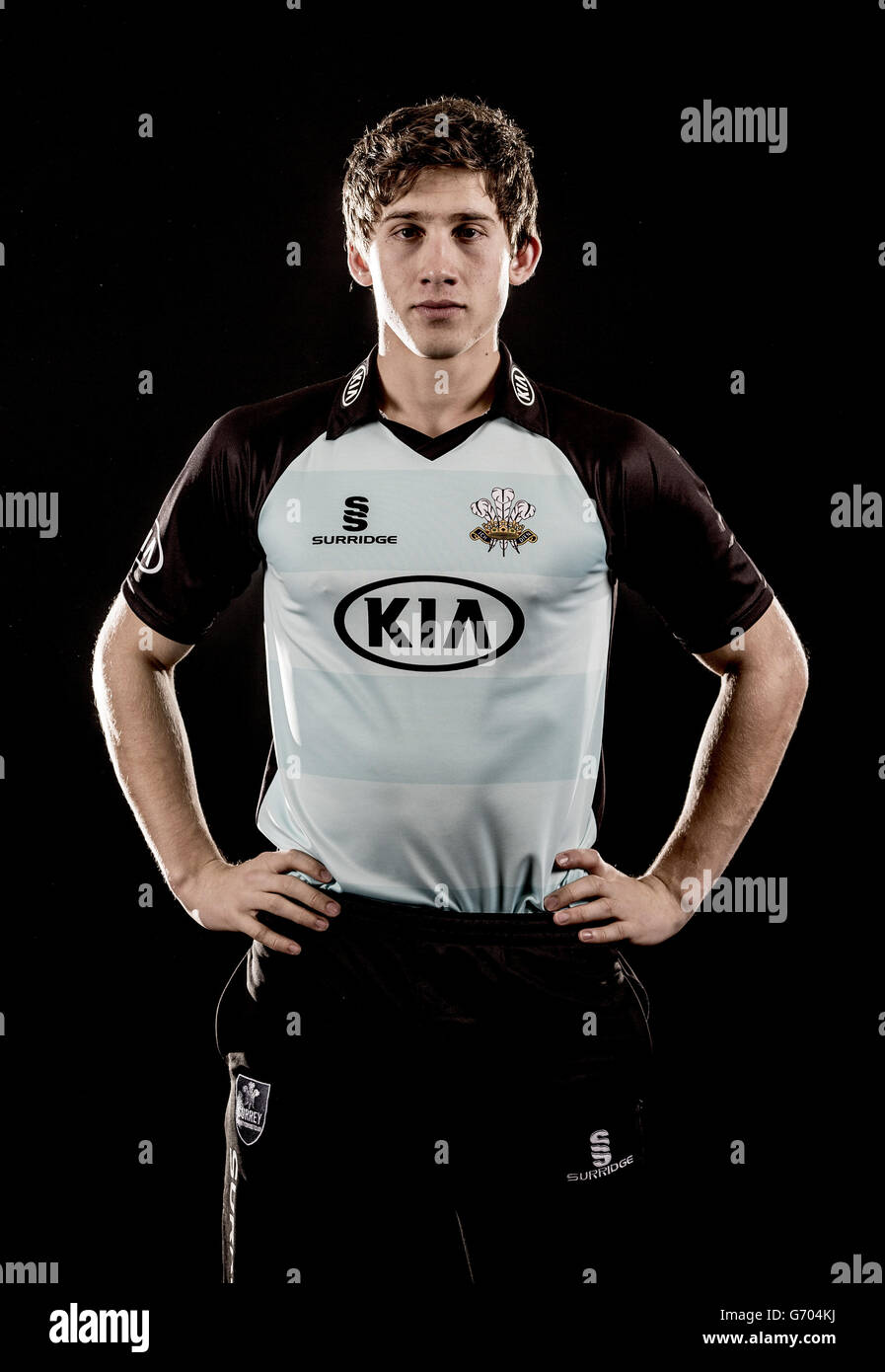 Cricket - Surrey County Cricket Club Photocall - Kia Oval. Zapar Ansari, Surrey Foto Stock