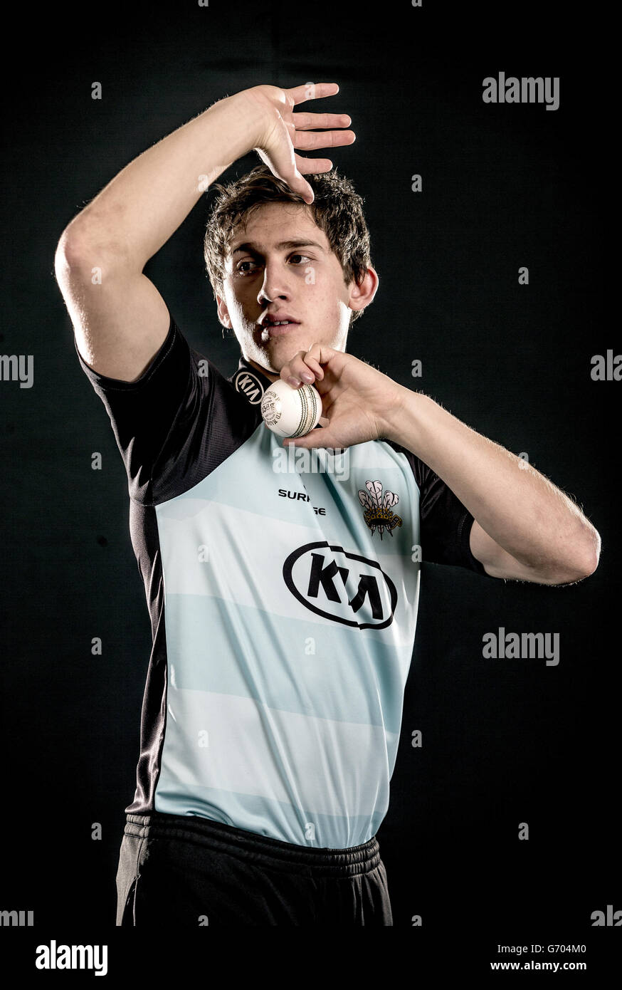 Cricket - Surrey County Cricket Club Photocall - Kia Oval. Zapar Ansari, Surrey Foto Stock