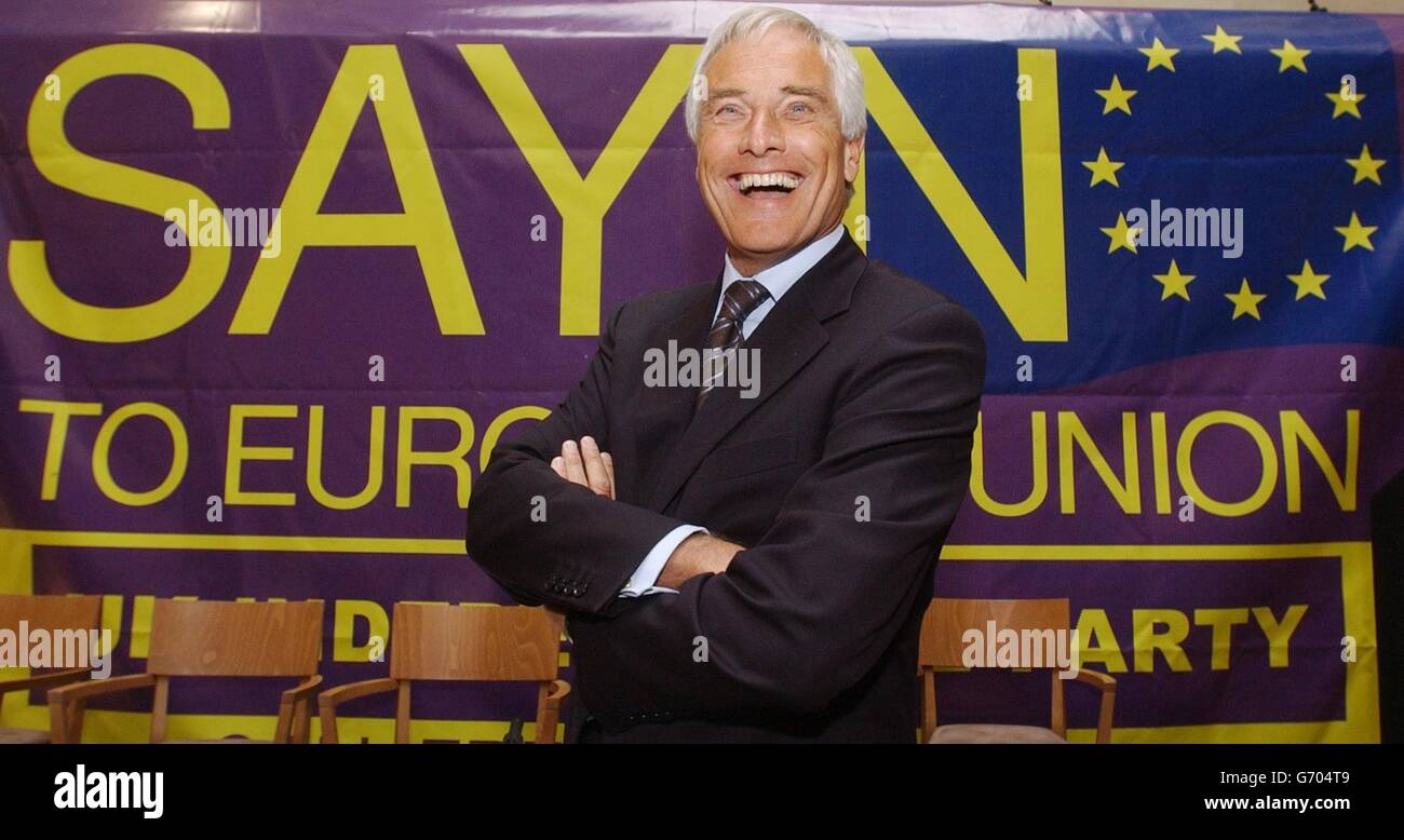 Robert Kilroy Silk UK Independence Party Foto Stock