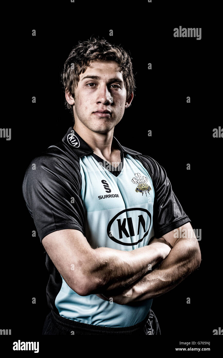 Cricket - Surrey County Cricket Club Squad Photocall 2014 - Kia Oval. Zapar Ansari, Surrey Foto Stock