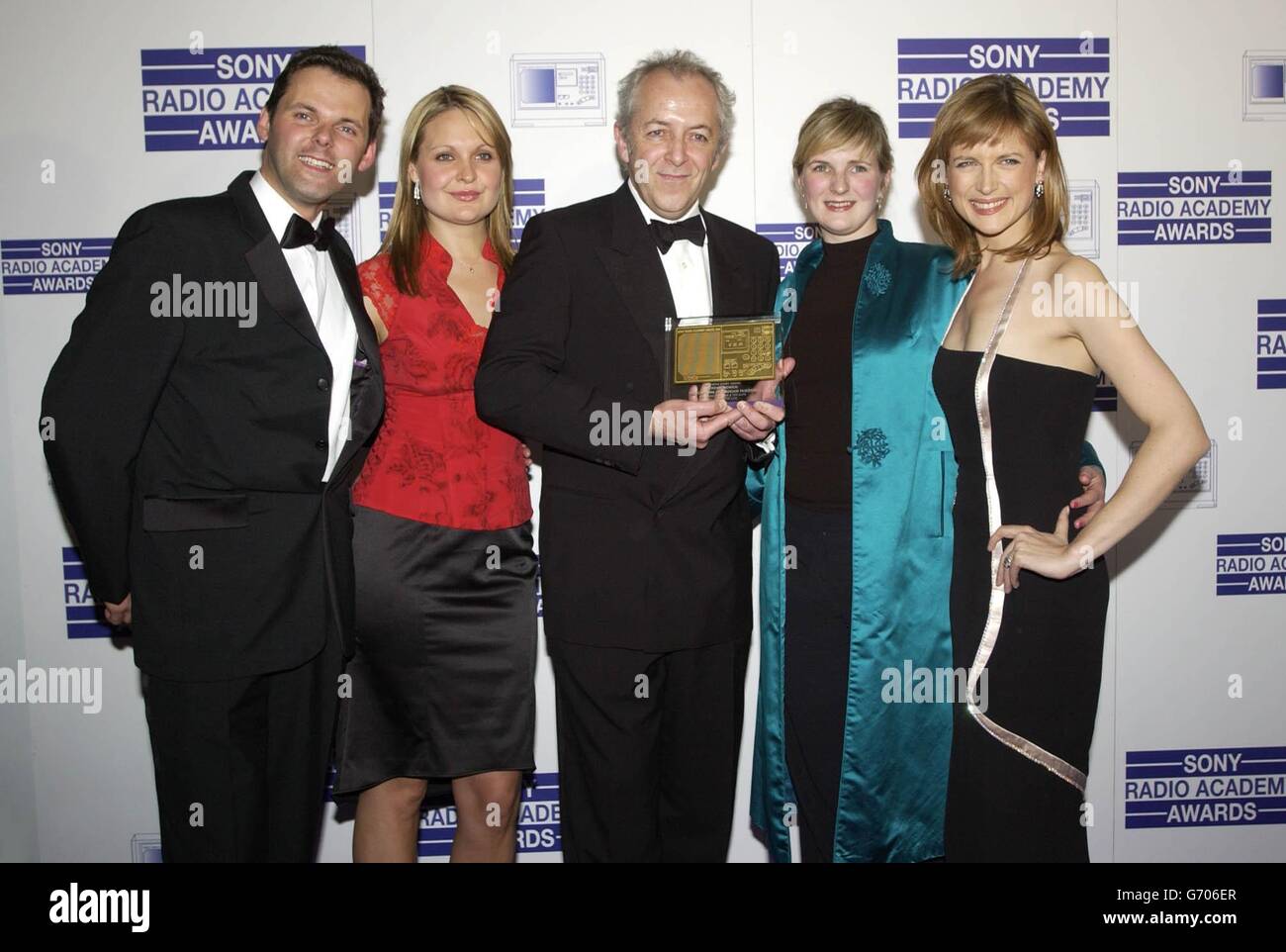 La Sony Radio Academy Awards 2004 Foto Stock