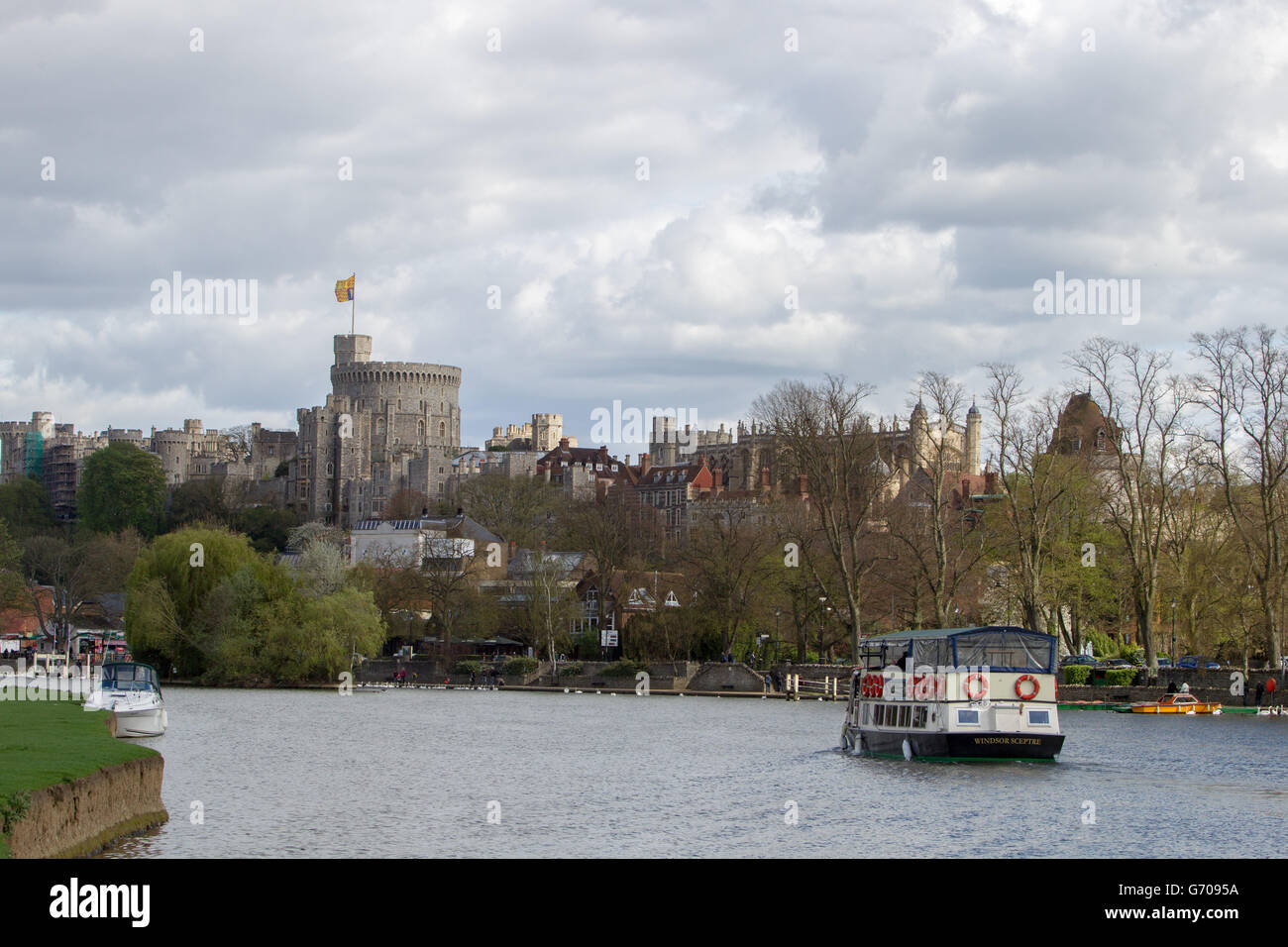 Windsor views - Berkshire. Foto generale di Windsor ed Eton nel Berkshire Foto Stock