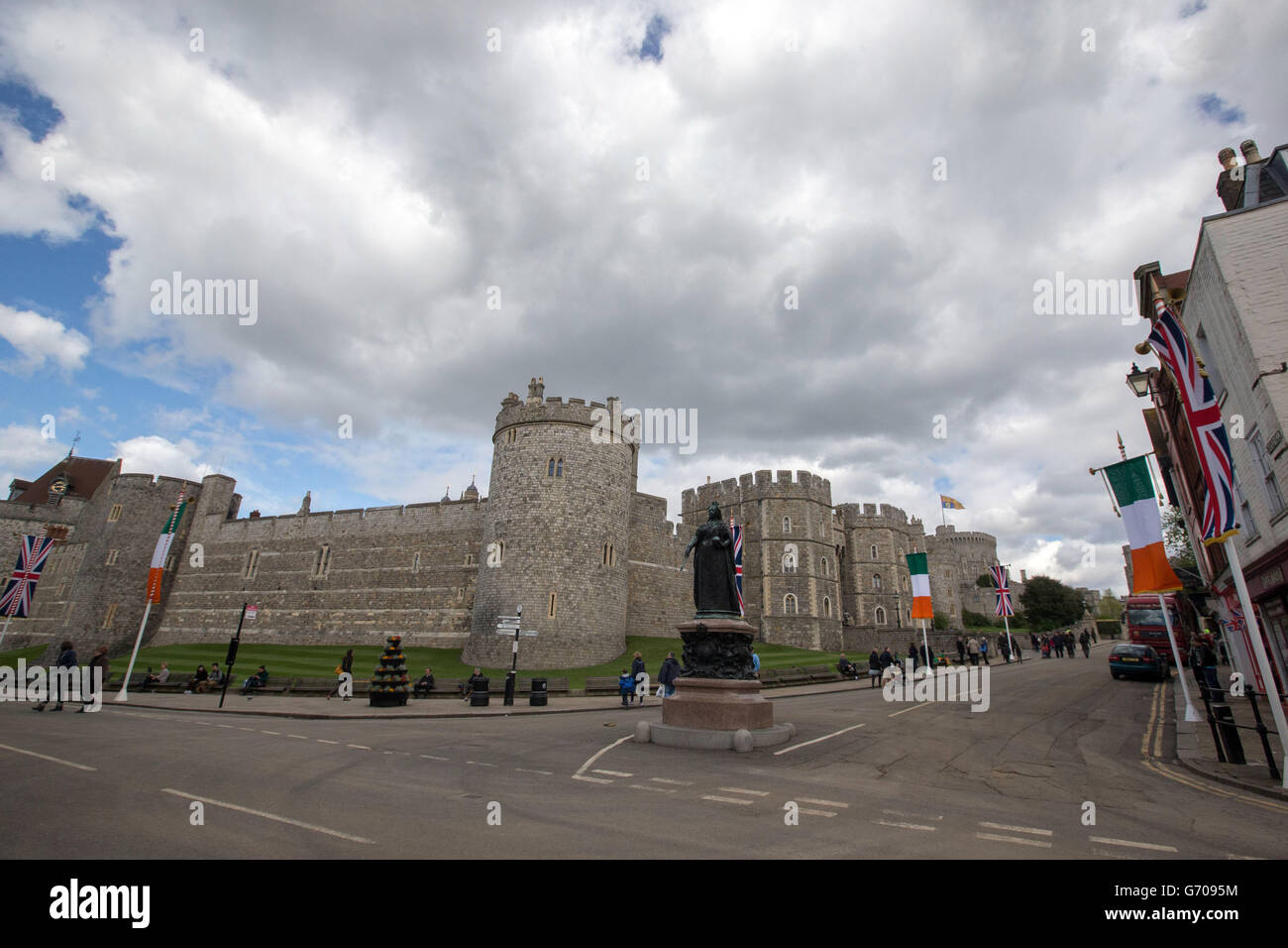 Viste di Windsor - Berkshire Foto Stock