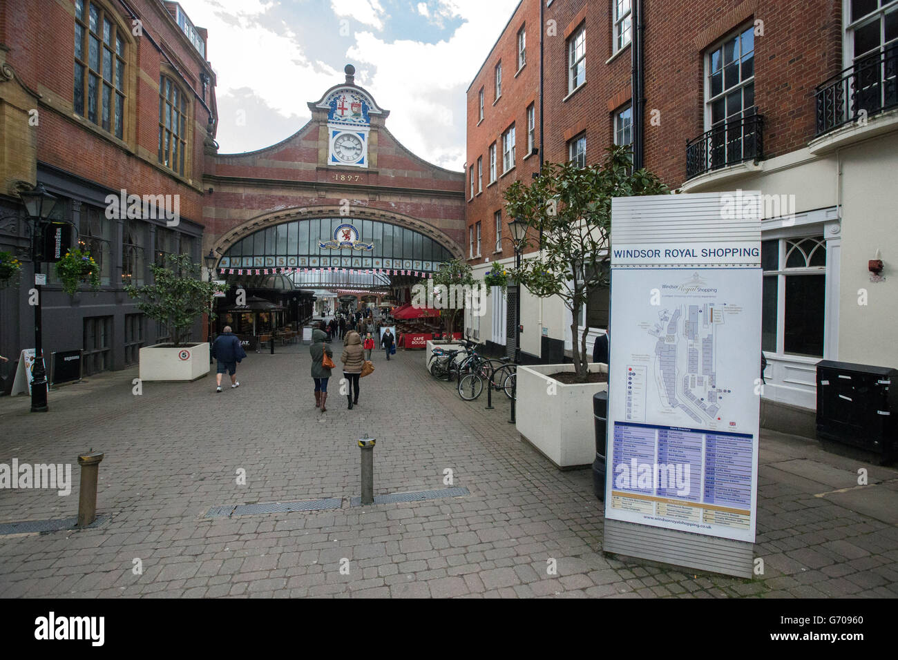 Viste di Windsor - Berkshire Foto Stock