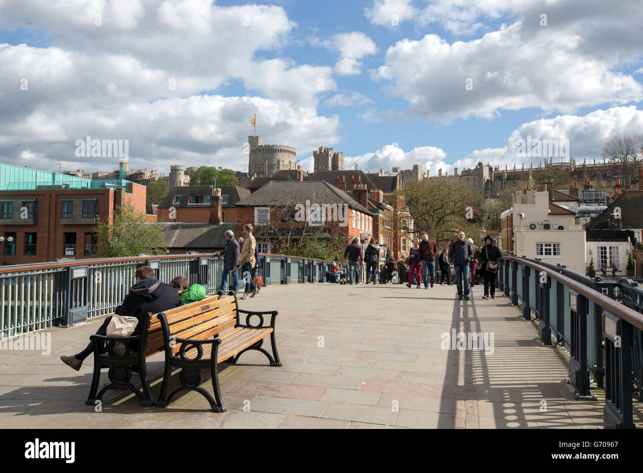 Viste di Windsor - Berkshire Foto Stock