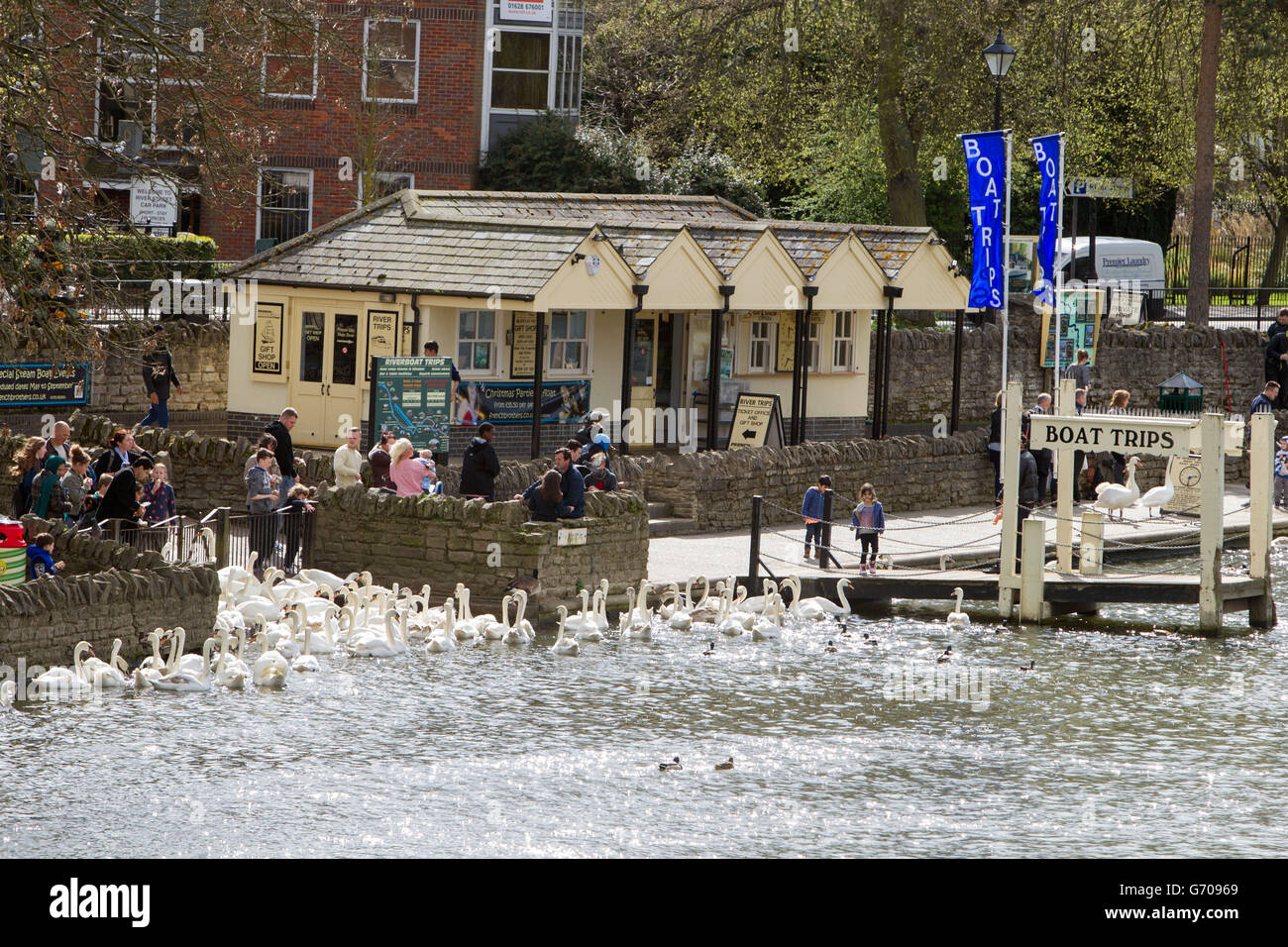 Viste di Windsor - Berkshire Foto Stock