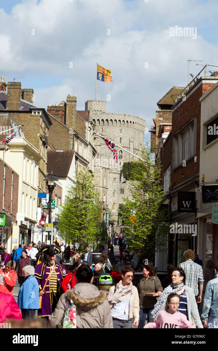 Viste di Windsor - Berkshire Foto Stock