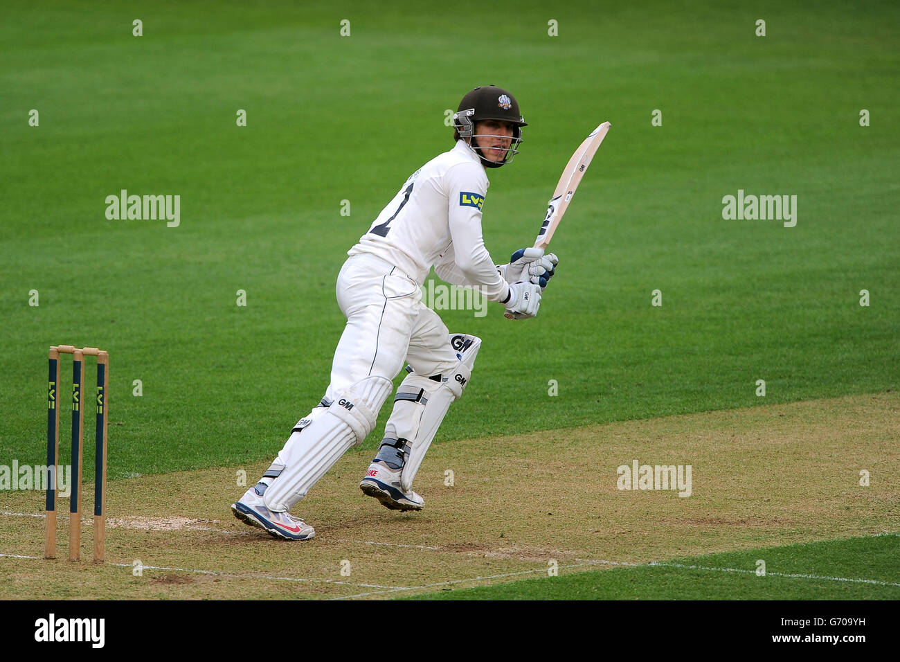 Cricket - LV= Campionato della contea - Divisione due - giorno uno - Surrey v Glamorgan - Kia Oval. Zafar Ansari, Surrey Foto Stock