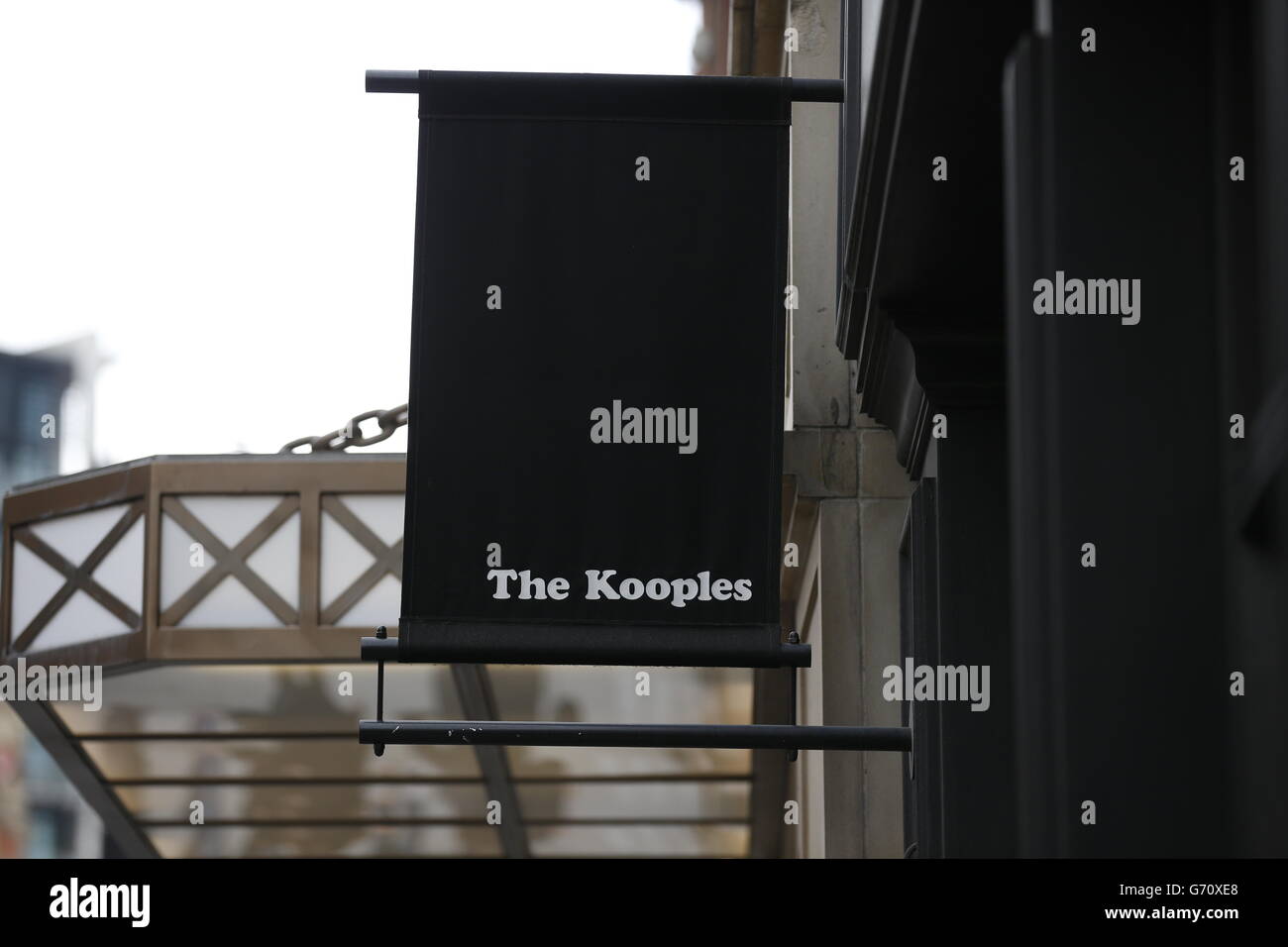 Knightsbridge Stock. The Kookles, Knightsbridge, Londra. Foto Stock