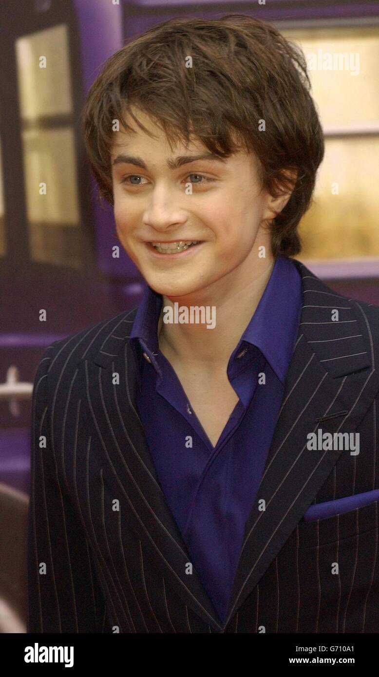 Daniel Radcliffe Harry Potter premiere Foto Stock