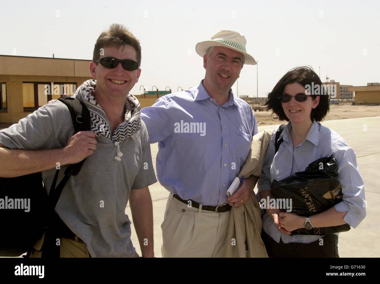 Il BBC Television Cameraman Simon Cumber Foto Stock