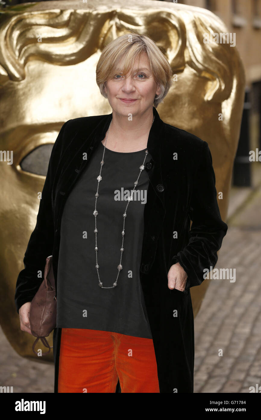 BAFTA Television Craft Awards - Londra. Victoria Wood arriva al BAFTA TV Craft Awards che si tiene presso la fabbrica di birra di Chiswell Street, Londra. Foto Stock