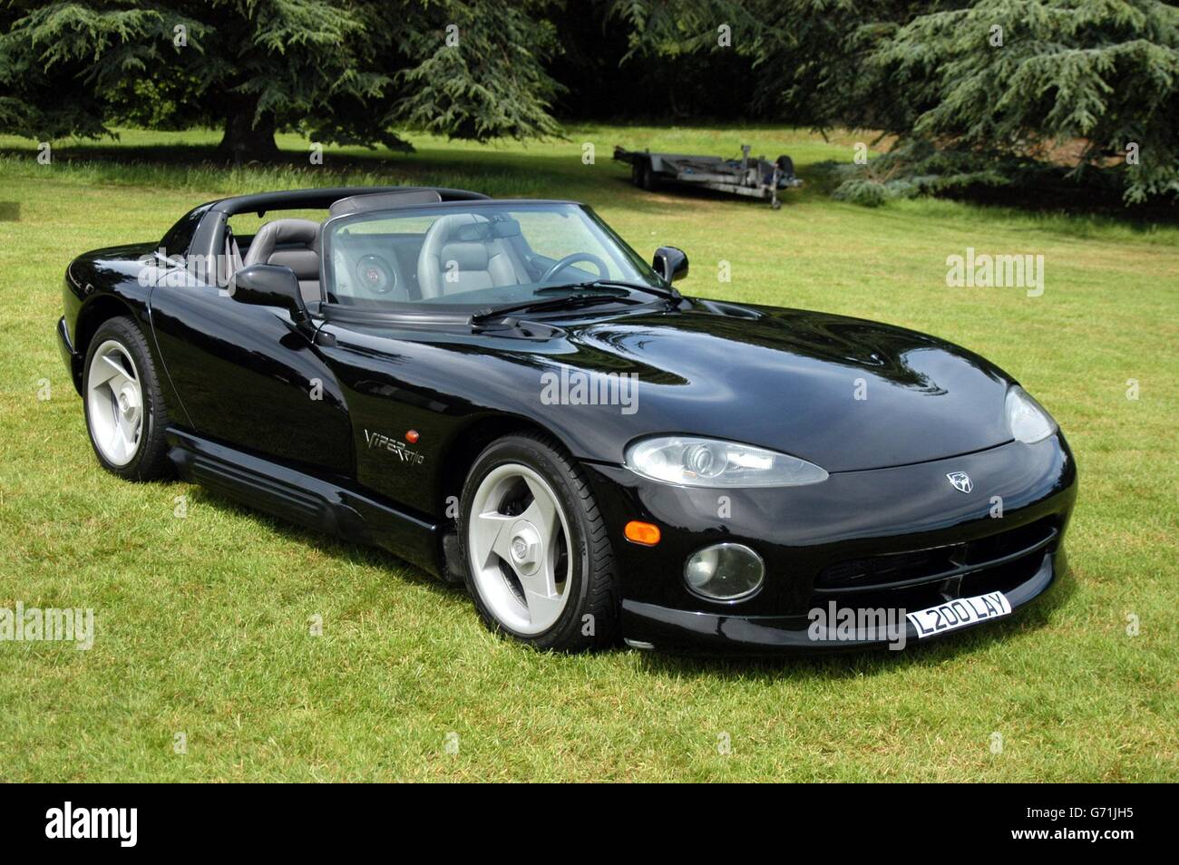 Harewood Porsche Show. Una Viper RT/10 in mostra al Harewood House Porsche Gathering, Harewood, Yorkshire. Foto Stock